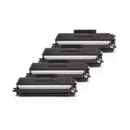 Alternativ zu Brother TN-3170 Toner Schwarz Sparset (4 Stück)