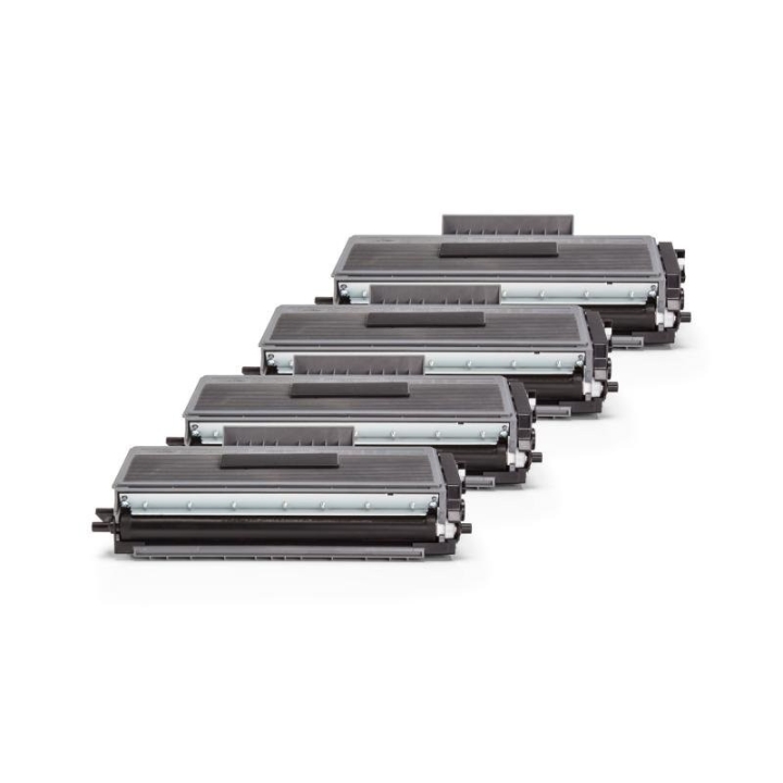 Alternativ zu Brother TN-3280 Toner Schwarz Sparset (4 Stück)
