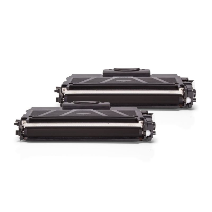 Alternativ zu Brother TN-2220 Toner Schwarz Sparset (2 Stück)