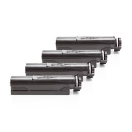 Alternativ zu OKI 44992402 Toner Schwarz Sparset (4 Stück)