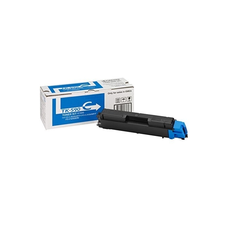 Kyocera Original TK-590C Toner cyan (1T02KVCNL0)