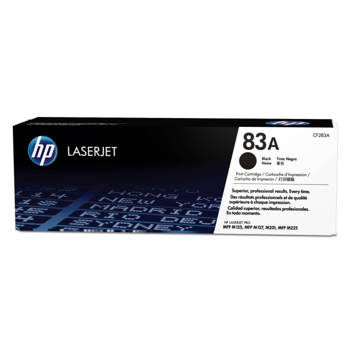 HP Original 83A / CF283A Toner Schwarz