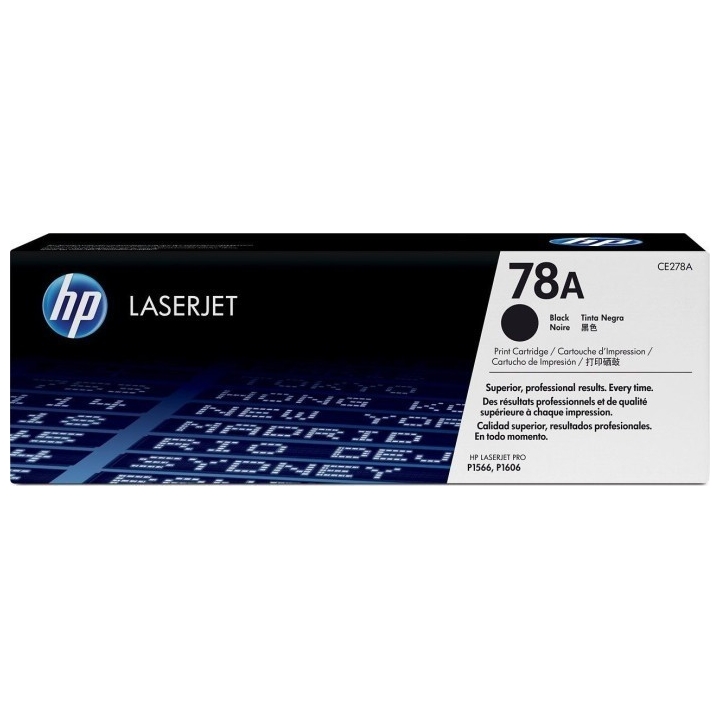 HP Original CE278A / 78A Toner Schwarz