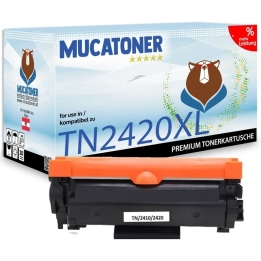 Compatible Brother TN-2420 Toner Black Value Pack (2 pcs.)