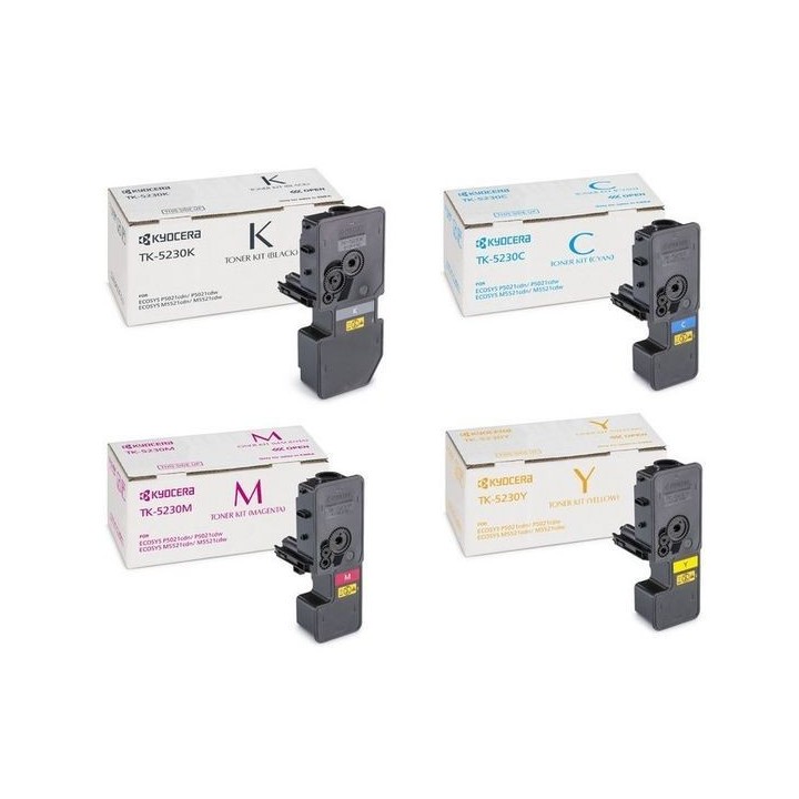 Kyocera Original TK-5230 Toner Sparset/Multipack (CMYK)
