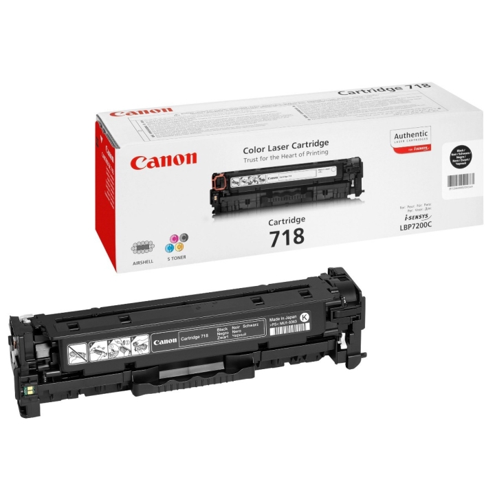 Canon Original 718BK (2662B002) Toner black