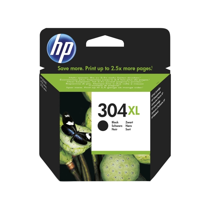 HP Original N9K08AE / 304XL Tintenpatrone Schwarz