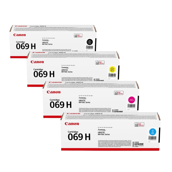 Canon Original 069H Toner Sparset (CMYK)