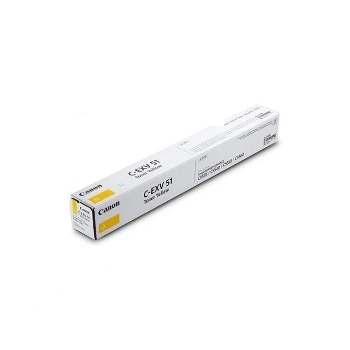 Canon Original C-EXV51 Toner Gelb (0484C002)