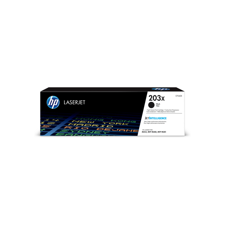 HP Original CF540X (203X) Toner Schwarz