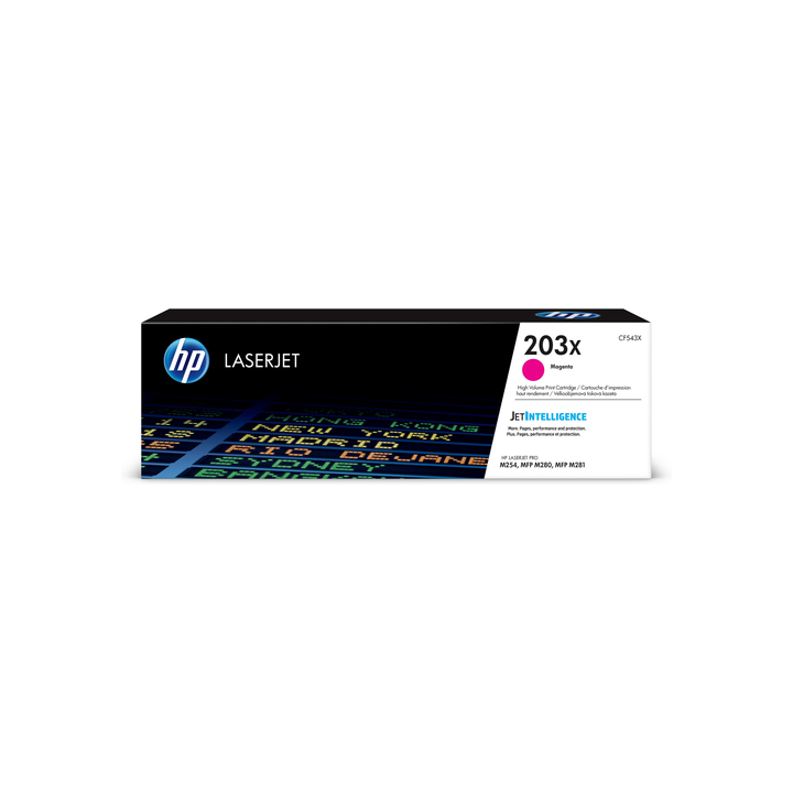 HP Original Toner CF543X (203X) Magenta
