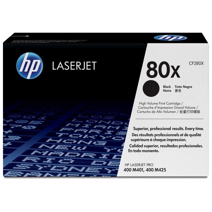 HP Original 80X (CF280X) Toner Black