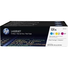 HP Original 131A Toner Sparset / 3-Farbig (CMY)