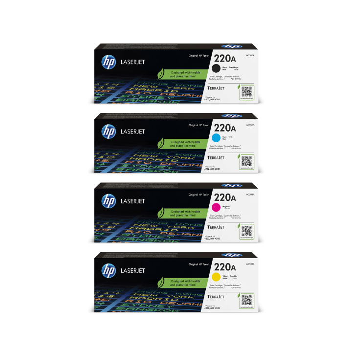 HP Original 220A Toner Sparset (CMYK)