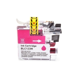 Compatible Brother LC-123M Ink Magenta