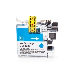 Compatible Brother LC-123C ink Cyan