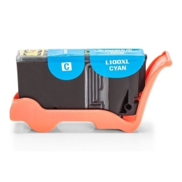 Alternativ zu Lexmark 0014N1093E / 100 XL Tinte Cyan (mit Chip)