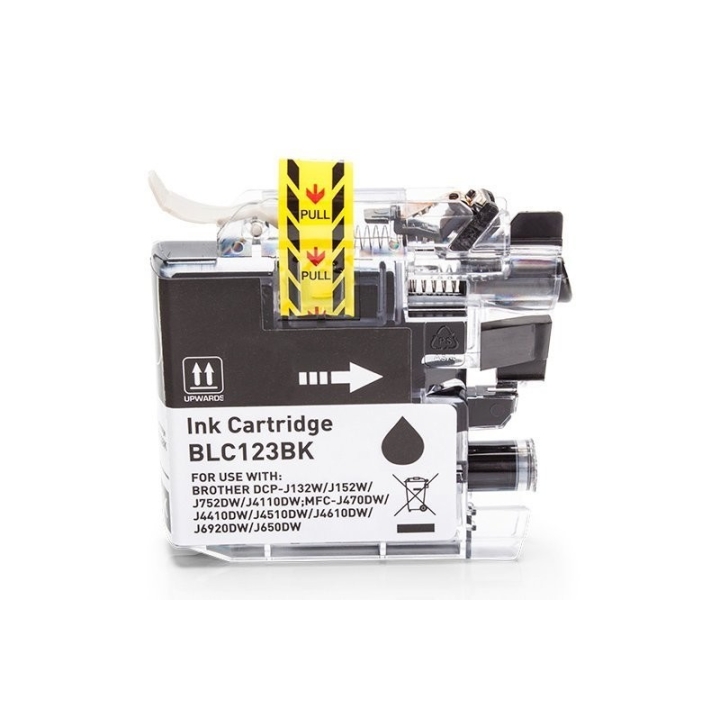 Alternativ zu Brother LC-123BK Tinte Schwarz
