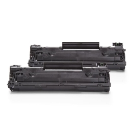 Alternativ zu HP CB436AD / 36A Toner Schwarz Doppelpack