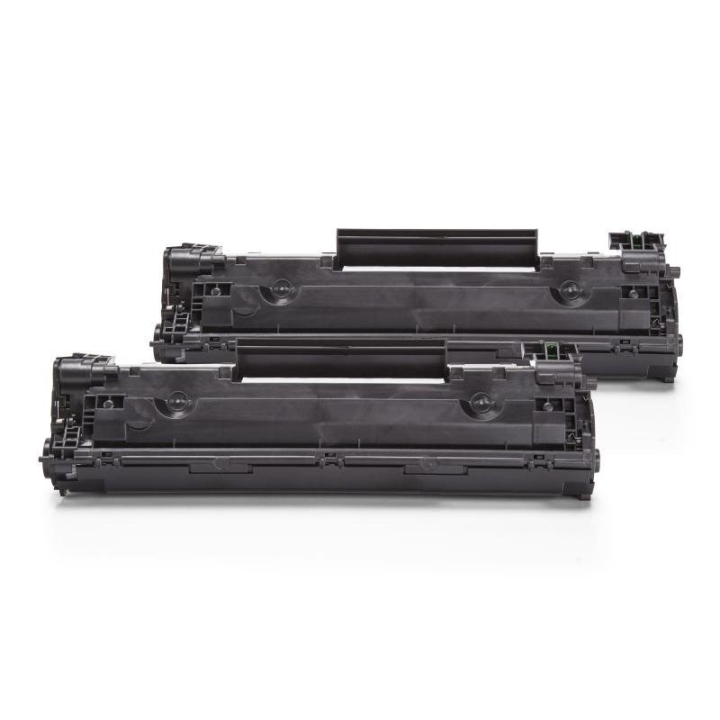 Alternativ zu HP CB436AD / 36A Toner Schwarz Doppelpack