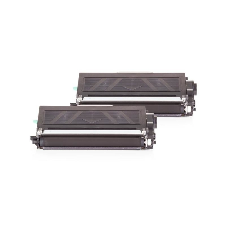 Alternativ zu Brother TN-3380 TWIN Schwarz Sparset (2 Stück)