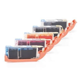 Alternativ zu Canon CLI-551 XL /PGI-550 XL Multipack (PBK,BK,C,M,Y) 5 Stück