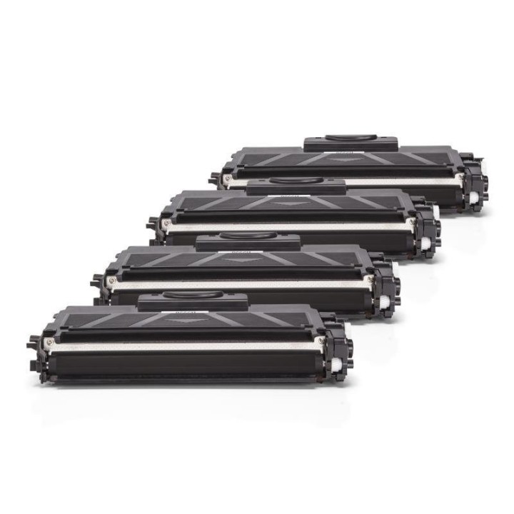Alternativ zu Brother TN-2220 Toner Schwarz Sparset (4 Stück)