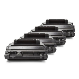Alternativ zu HP CC364A Toner Schwarz Sparset (4 Stück)