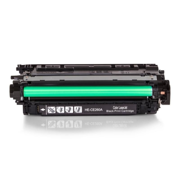 Alternativ zu HP CE260A / 647A Toner Schwarz